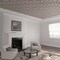 Ekena Millwork 33W x 33H x 38T Small Cameron Decorative Fretwork Wood Ceiling Panels, Hickory CELW33X33X0375CAMHI - alternate 1